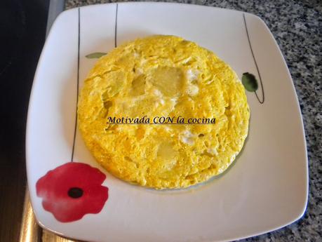 Tortilla de patata con Lekue