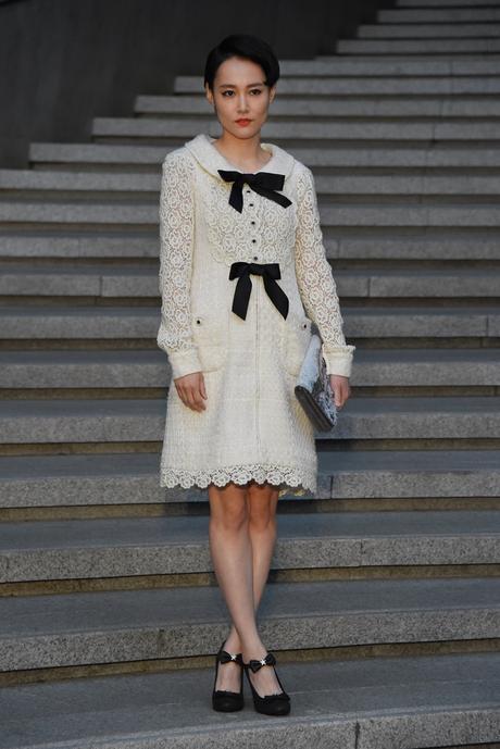 Kristen Stewart y Bundchen acuden de negro al Show Crucero de Chanel