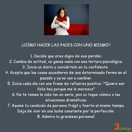 Hacer las paces con uno mismo cómo hacer las paces con uno mismo