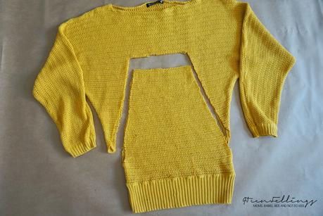 DIY: Transforma un jersei en un vestido para tu bebé