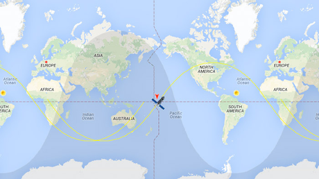 Técnica espacial: Caída de la nave carguera rusa
