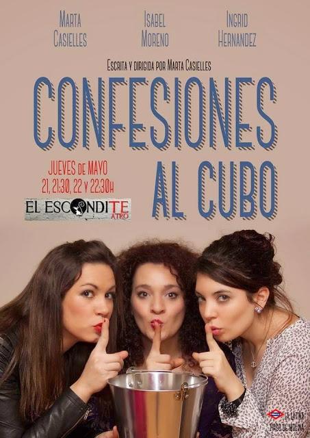 “Confesiones al cubo” llega a la sala Esconditeatro. “Confesiones al cubo” llega a la sala Esconditeatro.