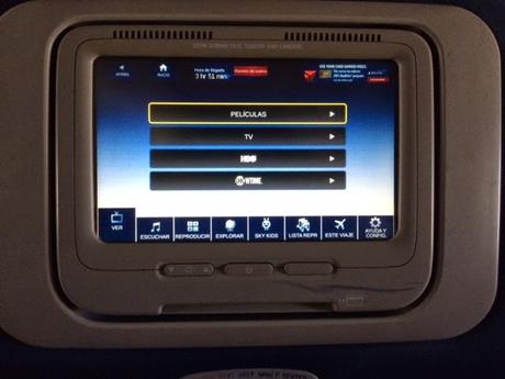 Pantalla de Vuelo a Atlanta