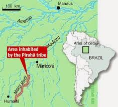 La tribu de los piranhas y su idioma con una estructura gramatical única La tribu de los piranhas y su idioma con una estructura gramatical única