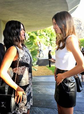 Miranda Kerr y Selena Gomez, en fiesta de LouisVuitton Miranda Kerr y Selena Gomez, en fiesta de LouisVuitton