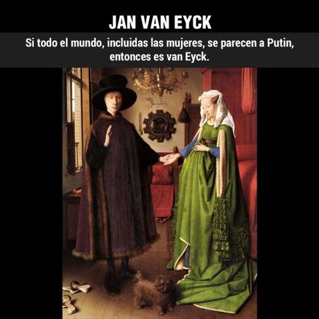 Originales memes sobre arte reconocer-cuadros-van-eyck-noticias-totenart