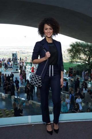 Nathalie Emmanuel en Vuitton