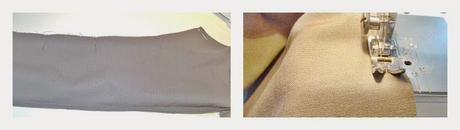 Cosemos las costuras de la entrepierna Costrura del pantalón