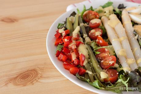 Ensalada primavera nicoise Ensalada primavera nicoise