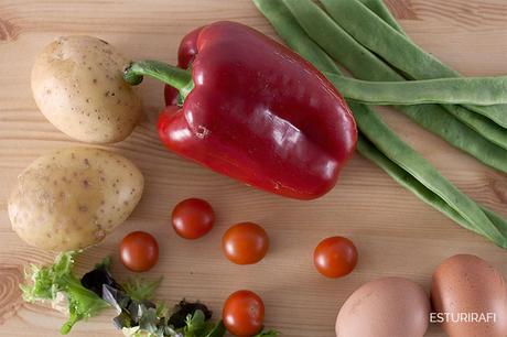 Ensalada primavera nicoise Ensalada primavera nicoise