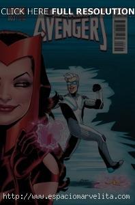 Se veía venir. Importante cambio de status quo para Mercurio y la Bruja Escarlata Uncanny Avengers Nº 3