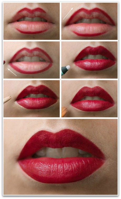 ¿Los labios rojos son sexys?