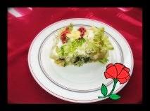 BRAZO DE GITANO DE PATATA RELLENO DE MARISCO Y SALAZONES BRAZO DE GITANO DE PATATA RELLENO DE MARISCO Y SALAZONES