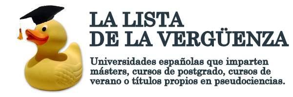 Manifiesto por una Universidad libre de pseudociencia y oscurantismo Lista de la Vergüenza