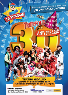 Trupefolis, el único cabaret para niños, se presentará en el Teatro Trupefolis, el único cabaret para niños, se presentará en el Teatro