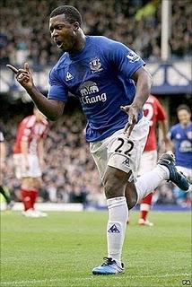 Yakubu da la victoria al Everton ante el Stoke City( 1-0 ) Yakubu da la victoria al Everton ante el Stoke City( 1-0 )