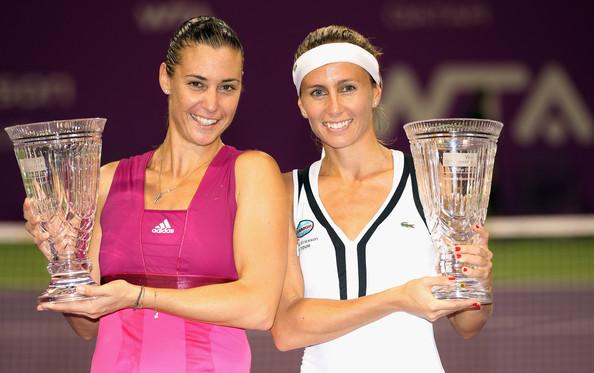 WTA Championships: Dulko y Pennetta son las reinas del dobles