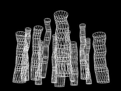 SC 143: Chandigarh y la Mediateca de Sendai, Superposicion Tramas Duras y Blandas SC 143: Chandigarh y la Mediateca de Sendai, Superposicion Tramas Duras y Blandas