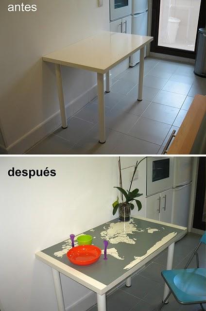 Un vinilo en la mesa de cocina de marta paperblog