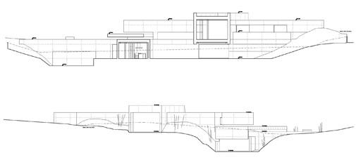 Cross-sections Residencia en Somo