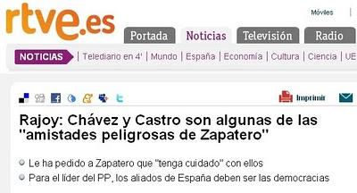 Las Amistades Peligrosas ... de ZP