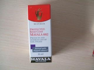 Tratamiento con Mavala Tratamiento con Mavala