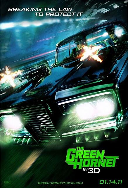 Nuevo póster de 'The Green Hornet'. ¿Para cuando uno con Cameron Díaz?