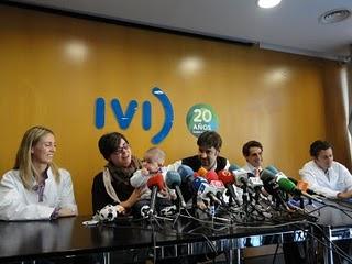 IVI PRESENTA A JUAN, EL PRIMER NIÑO DEL MUNDO SELECCIONADO CON EL EMBRYOSCOPE IVI PRESENTA A JUAN, EL PRIMER NIÑO DEL MUNDO SELECCIONADO CON EL EMBRYOSCOPE