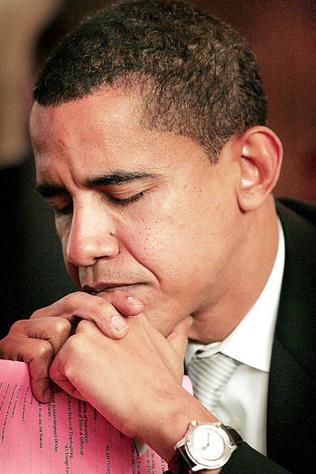 Obama, en horas bajas Obama, en horas bajas