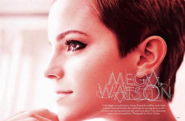Emma Watson for Vogue UK December 2010
