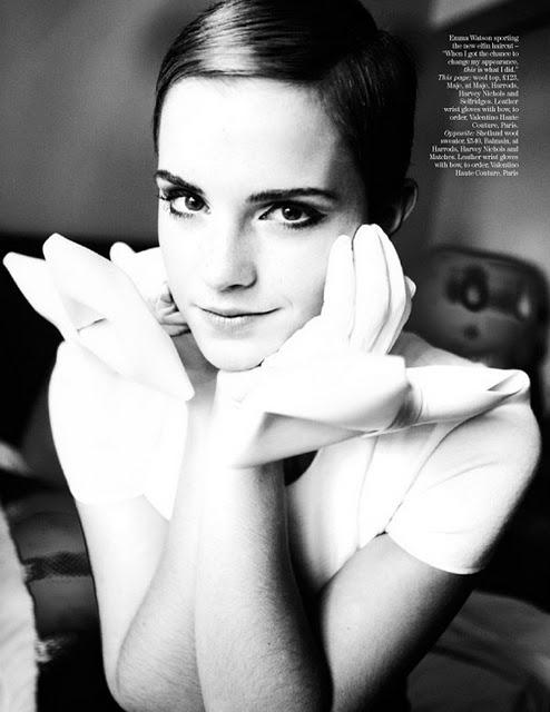 Emma Watson for Vogue UK December 2010