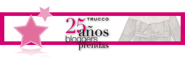 trucco... 25 años, 25 blogs, 25 prendas