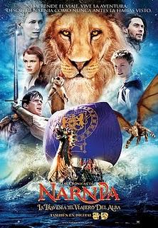 Póster, sinopsis y nuevo trailer de 'Las crónicas de Narnia: La travesía del Viajero del Alba'