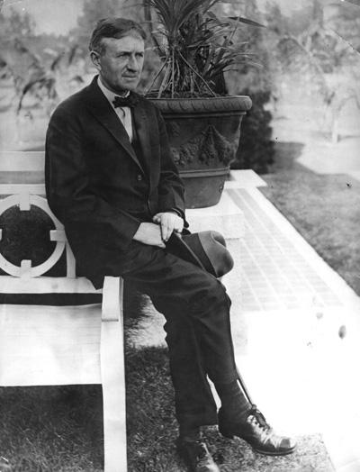 Elecciones en Liberia en 1929 (parábola liberiana) The American industrialist, Harvey Firestone (1868-1932). (Getty Images)