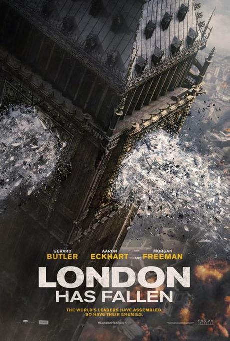 1er póster de #LondonHasFallen. Estreno en #EstadosUnidos, 2 de Octubre de 2015