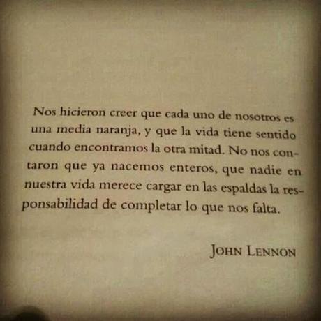 Yo te respeto, Corazón john lenon