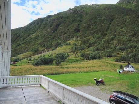 Vista trasera desde la terraza de la casa