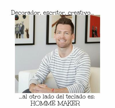 LA DECORACIÓN TAMBIÉN ES COSA DE HOMBRES LA DECORACIÓN TAMBIÉN ES COSA DE HOMBRES