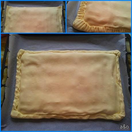 Empanada de dátiles, jamón york y queso Empanada de dátiles, jamón york y queso