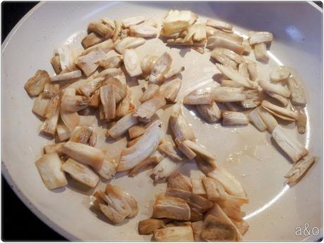 Pavo con setas y verduras Pavo con setas y verduras