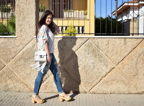 Flowered and fringed Flowered and fringed