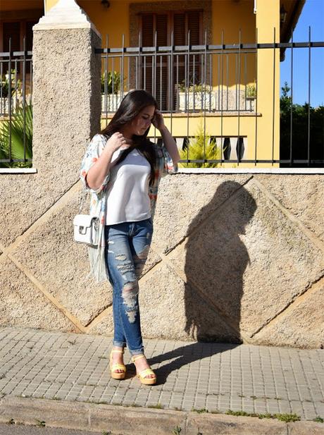 Flowered and fringed Flowered and fringed