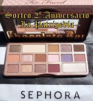 Sorteo 2º aniversario: Chocolate Bar de Too Faced Sorteo 2º aniversario: Chocolate Bar de Too Faced