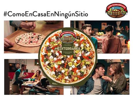 Todo lo que pasa alrededor de una pizza en el nuevo spot de Casa Tarradellas #ComoEnCasaEnNingunSitio