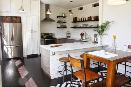 ANTES Y DESPUÉS: DE COCINA ANTICUADA A ACTUAL Y LLENA DE ESTILO ANTES Y DESPUÉS: DE COCINA ANTICUADA A ACTUAL Y LLENA DE ESTILO