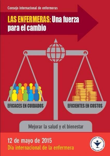 12 de Mayo: #orgullodeserenfermera #diainternacionaldeEnfermeria Imagen: Consejo Internacional de Enfermería
