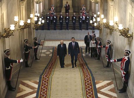 CAMBIOS EN EL CEREMONIAL DE PALACIO