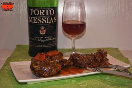 CARRILLERAS DE CERDO AL OPORTO (OLLA GM E) CARRILLERAS DE CERDO AL OPORTO (OLLA GM E)