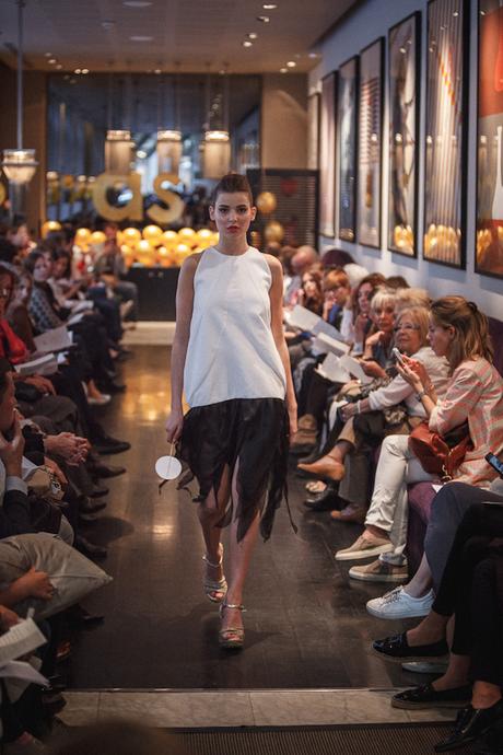 Agnés Sunyer Moon SS15, una colección homenaje a la mujer inspirada en la luna agnes sunyer vestido blanco negro