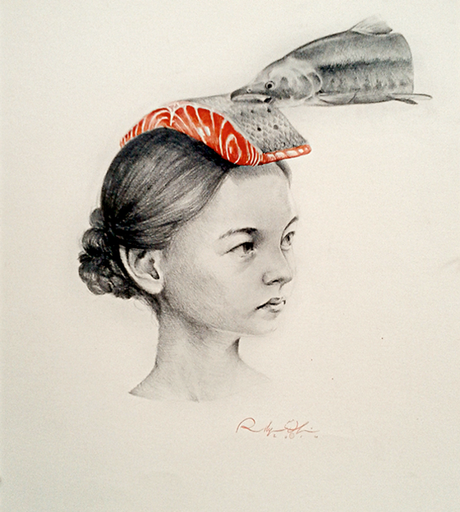 A ver si tienes huevos de poner una pintura de Roby Dwi en tu salón. Roby dwi arte surrealista miedo